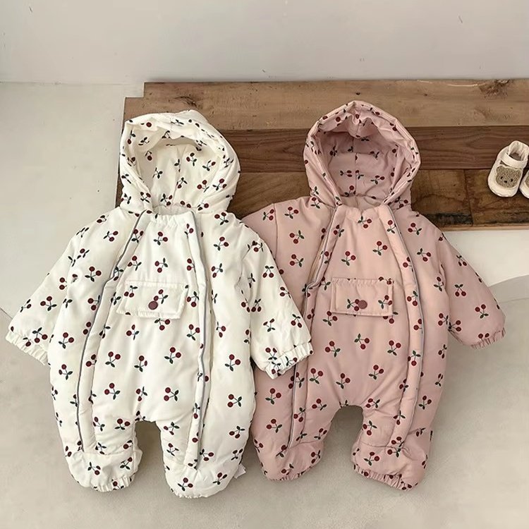 Wholesale 2024 Winter Girls Baby Rompers For Newborns