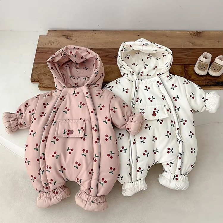 Wholesale 2024 Winter Girls Baby Rompers For Newborns