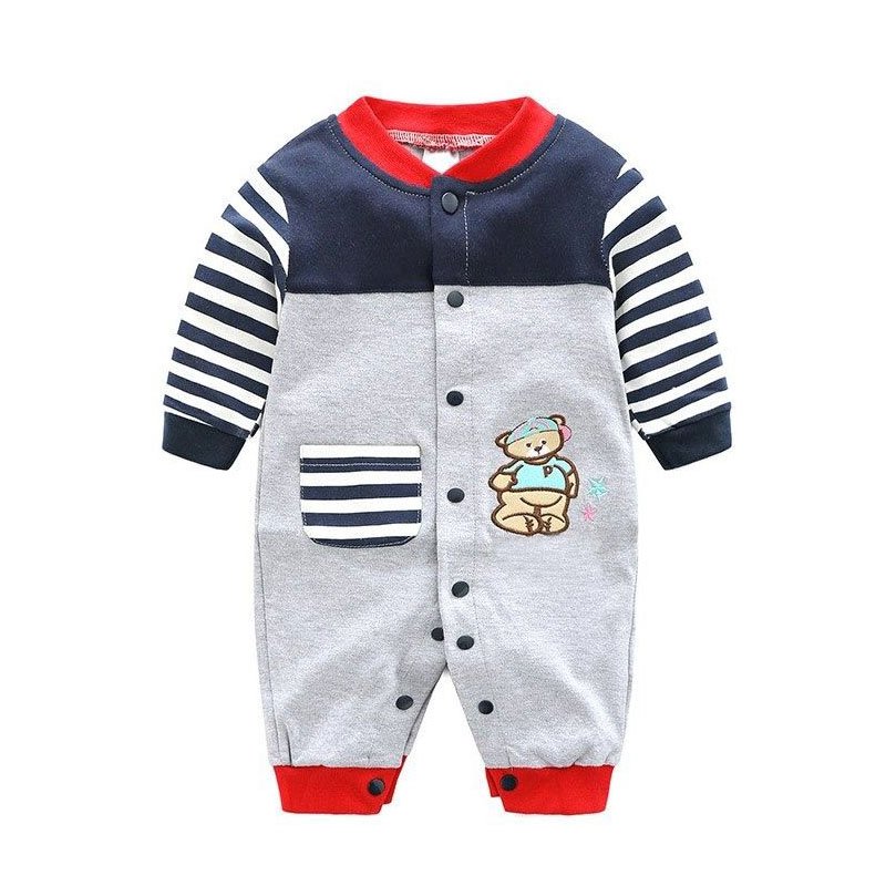 High quality Custom made summer printed baby Clothing baby romper new style