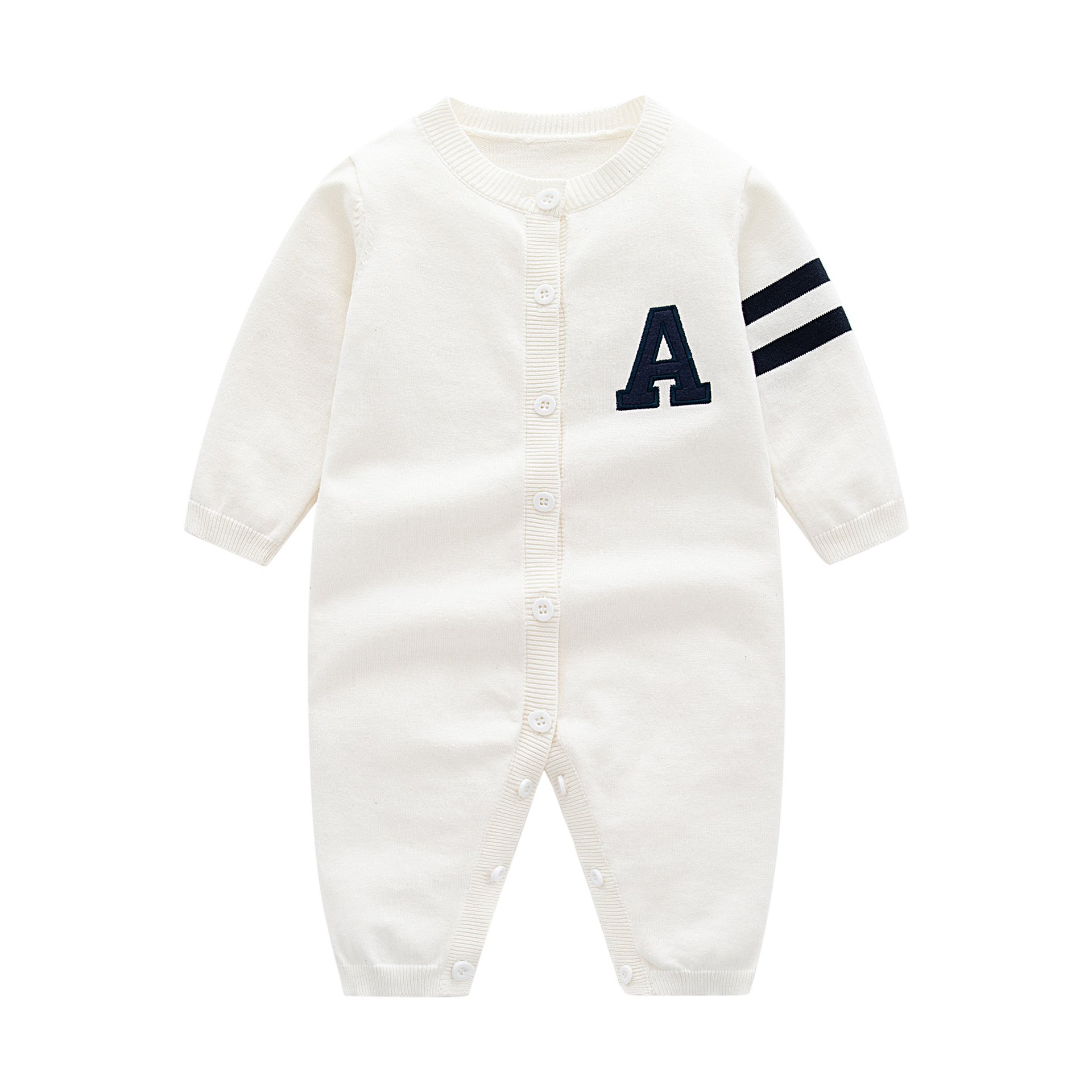 Newborn Designer Baby Girl Clothes Fashion Knitted Baby Romper Winter Sweater Boys Rompers