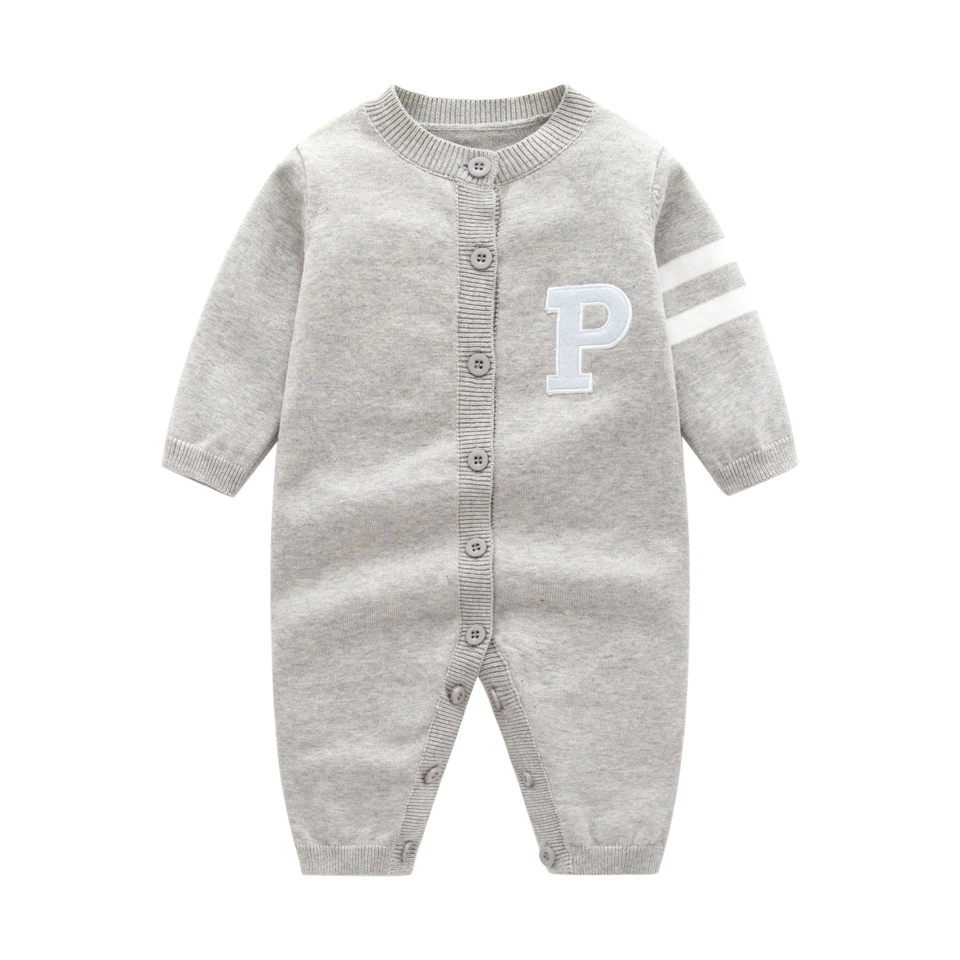 Newborn Designer Baby Girl Clothes Fashion Knitted Baby Romper Winter Sweater Boys Rompers