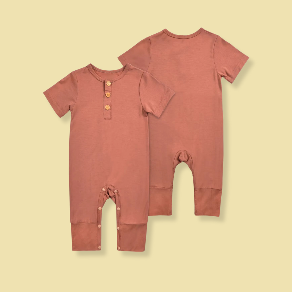Manufacturer Wholesale Summer Custom Bamboo Baby Romper Kids Clothing Baby Boys' and Girls' Rompers