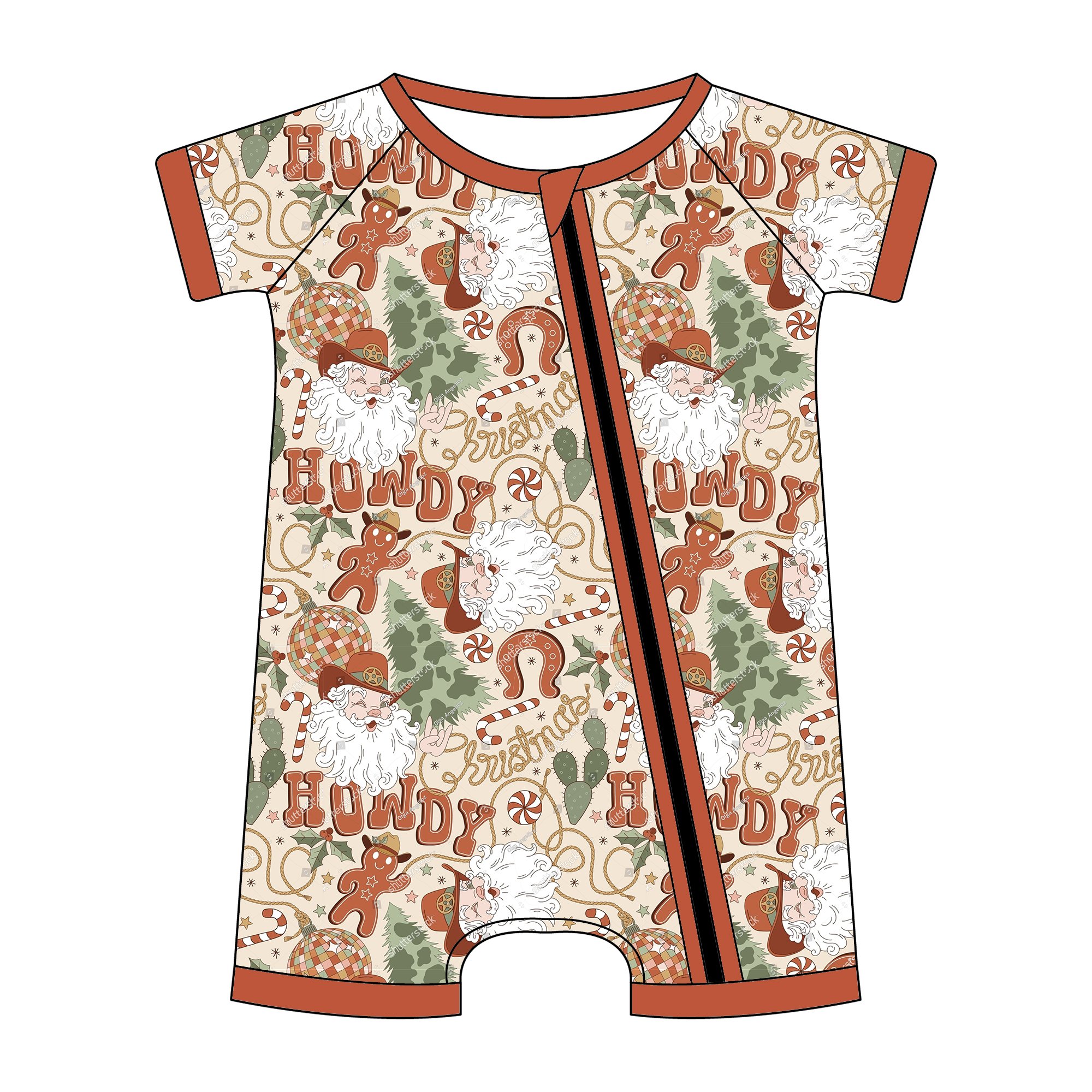 Infant Wholesale kids Clothing Baby bamboo onesie Zipper Zippy baby Rompers christmas Bamboo girls clothes