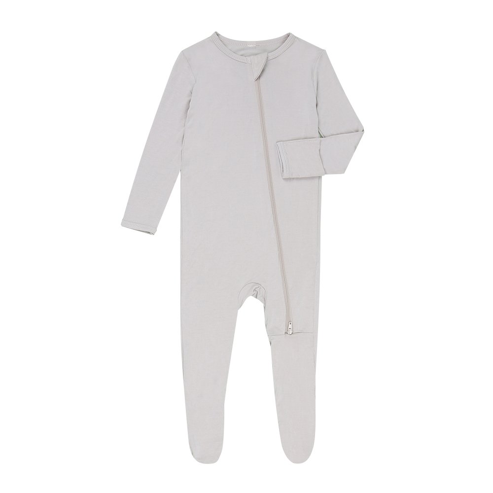 Hot sale Spring Baby Footie Soft baby clothes Long sleeve newborn clothes Bamboo Viscose Zipper Baby Romper