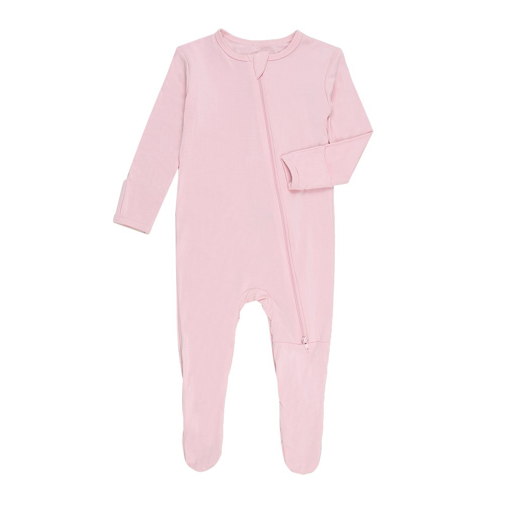Hot sale Spring Baby Footie Soft baby clothes Long sleeve newborn clothes Bamboo Viscose Zipper Baby Romper