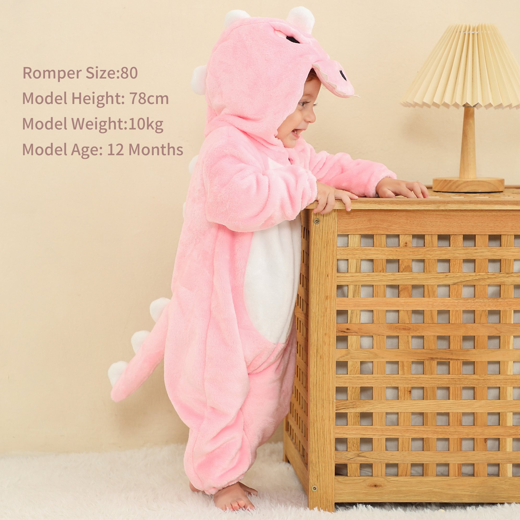 MICHLEY Hot Selling Customized Flannel Printed Baby Pajamas Girls Boy Clothes Flannel Zipper Cute Animal Design Baby Rompers