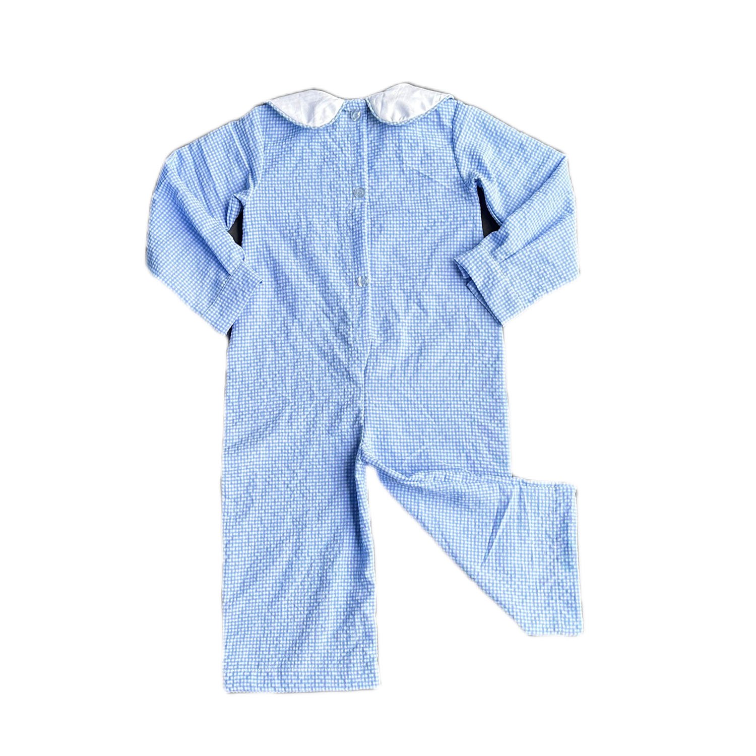 Yihui factory direct sales clothing jumpsuit organic custom style Embroidery comfortable children clothes cotton baby romper
