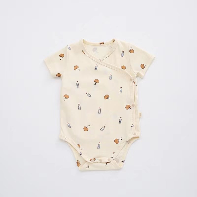 Wholesale custom Amazon hot sale solid color long sleeve sleepsuit 100% cotton bamboo baby zipper romper