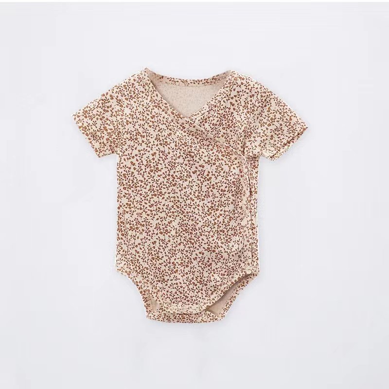 Wholesale custom Amazon hot sale solid color long sleeve sleepsuit 100% cotton bamboo baby zipper romper