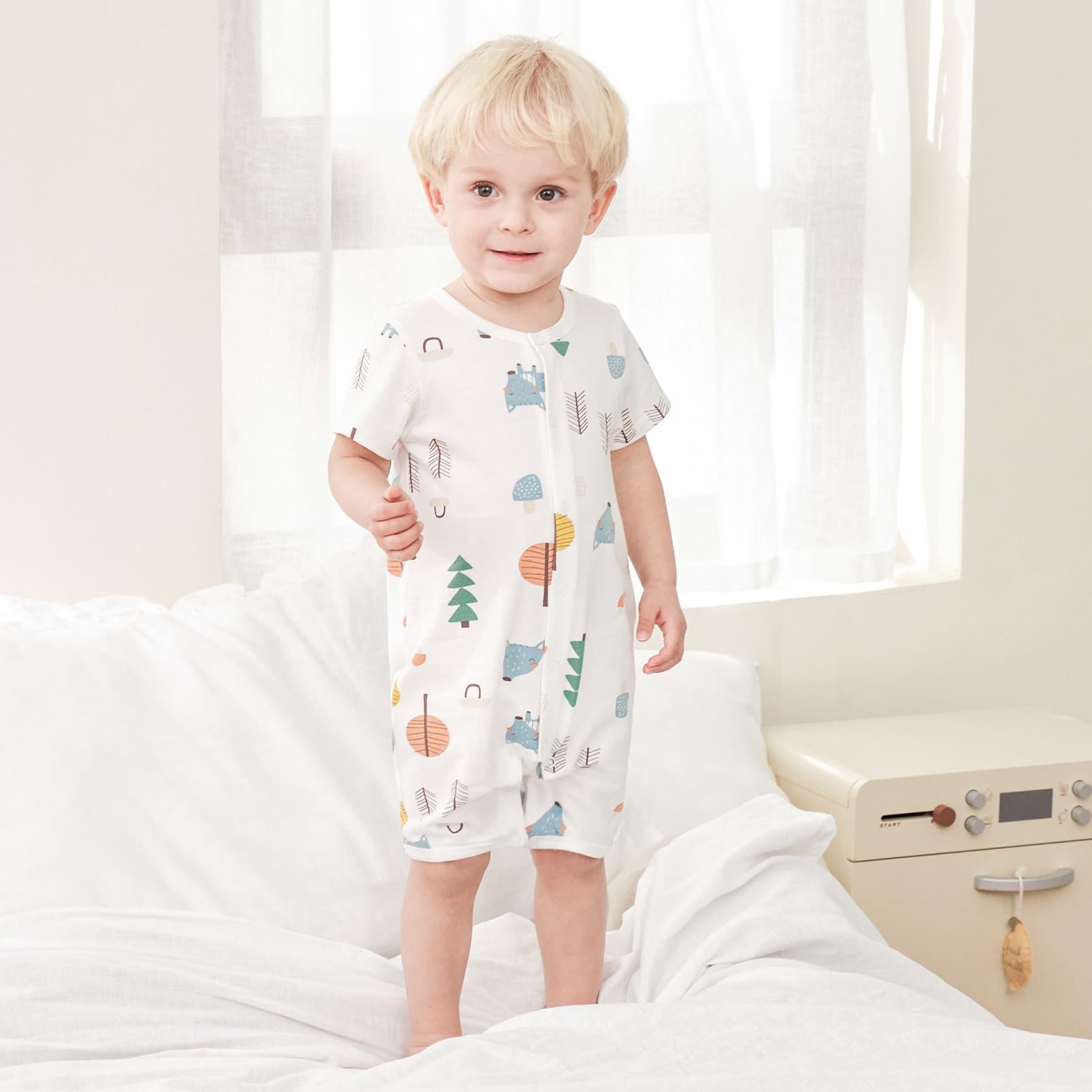 New Style Hot Selling Fine-Grade Baby Rompers Both Genders Baby Boys Girls Romper