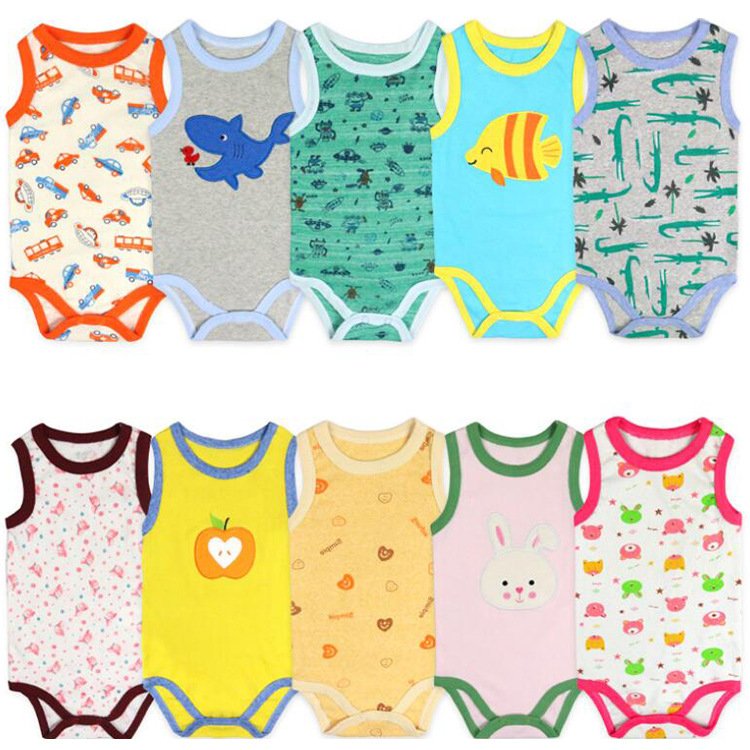 12 Months Newborn Babies Bundle Pajamas Cute Baby Boy Clothes Rompers For 3 Months