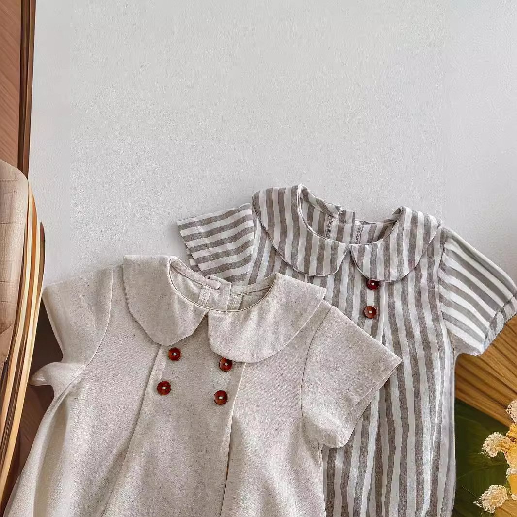 2024 Summer Baby Romper Kids Leisure Romper Baby Fashion Climbing Suit High Quality Baby Rompers