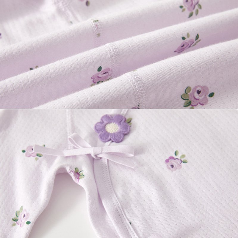 2024 Wholesale 100% Organic Cotton Newborn Jumpsuit Autumn OEM Long Sleeve Baby Romper