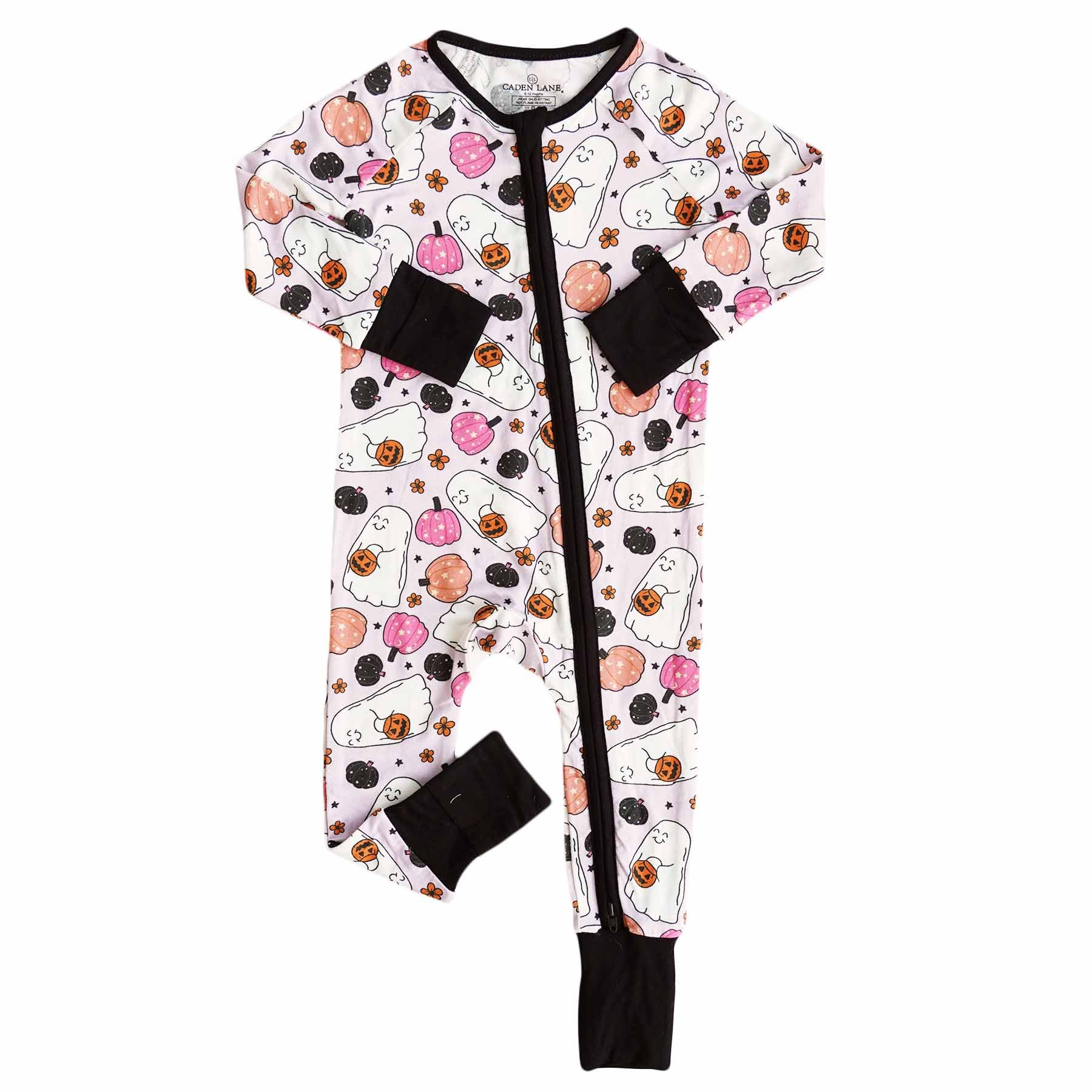 Winter Clothing Baby Romper Baby Clothes Newborn Jumpsuit Long Sleeve Zipped Bamboo Rompers For Boys Girls