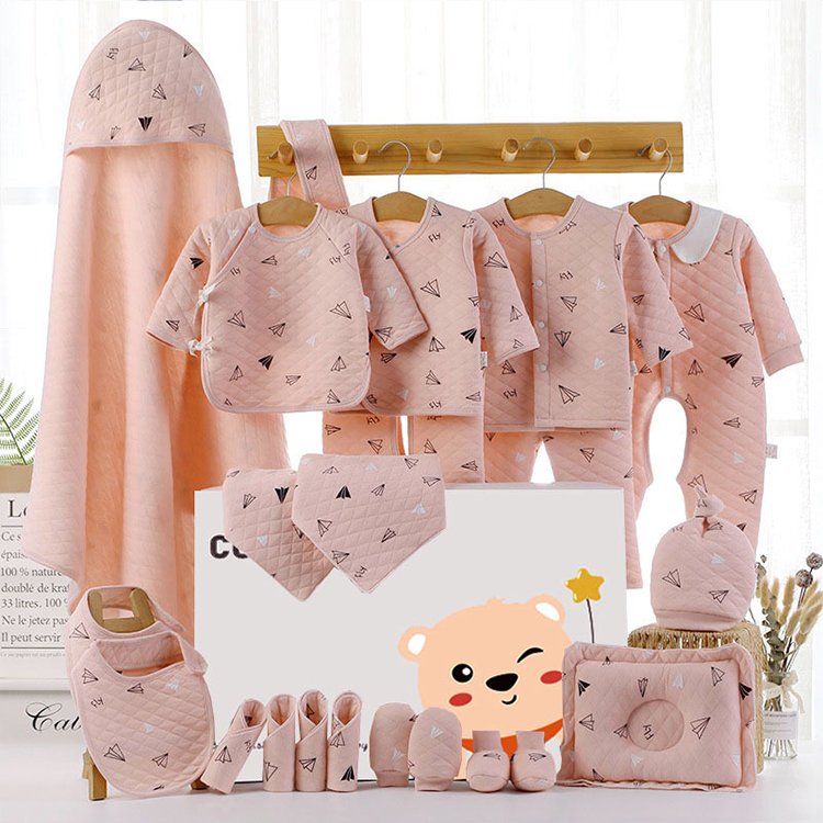 22 Pieces/Set of Baby Gift Box Newborn Clothes Baby Suit 0-24 Months Autumn Autumn Winter Newborn Baby Products