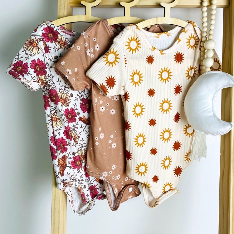 CHEER Bamboo Rayon Spandex Baby Footed Toddler Pajamas Romper Zip Front Play Sleeper Infant Baby Clothes Jumpsuit Romper