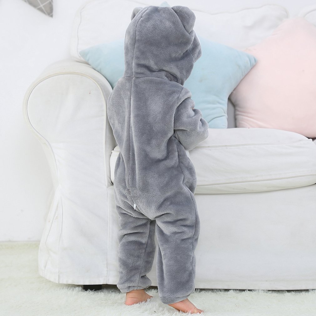 MICHLEY OEM New Design For Children Rompers Girls Koala Animal Costume Winter Baby Pajamas