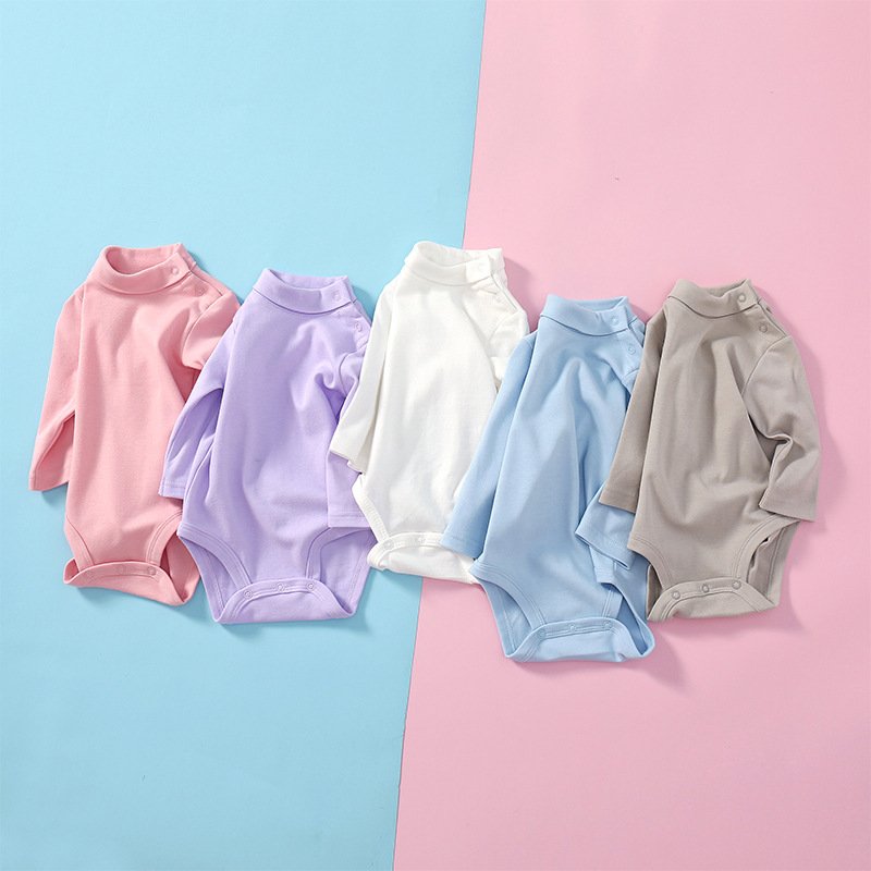Purorigin 2024 New Release Popular Style Multicolor Warm Cotton Long Sleeve Romper Baby Clothes Winter Rompers For Boys