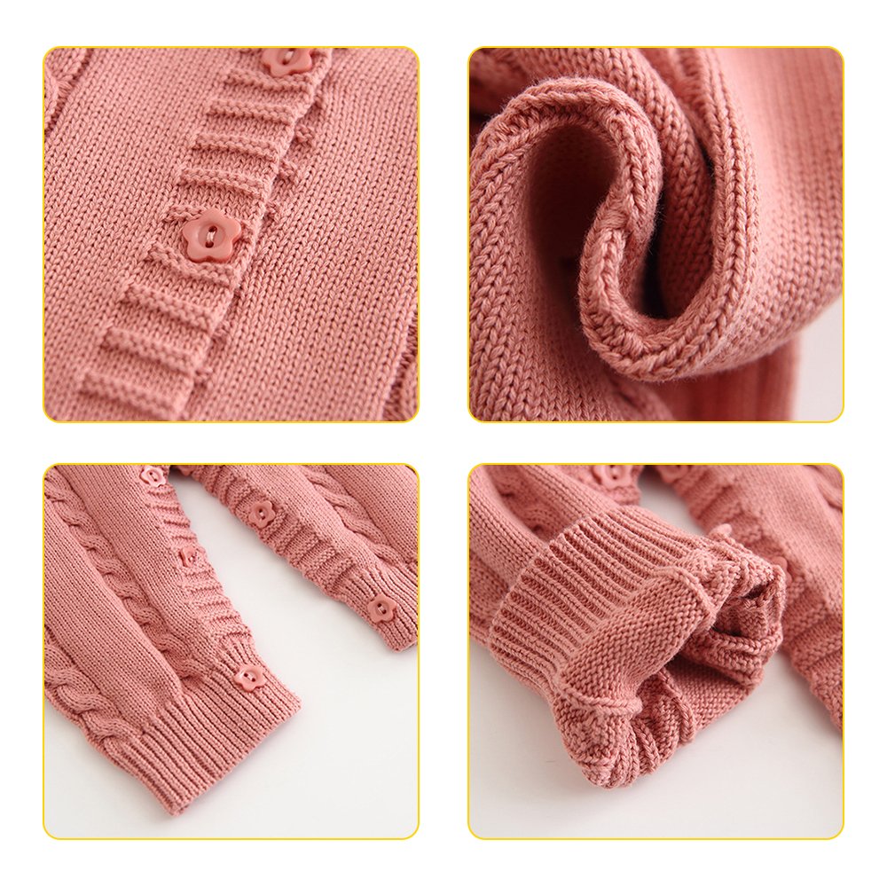 Spring Autumn Winter warm toddler Custom infants children's clothing Baby romper knitted Rompers Cotton sweater jumpsuit