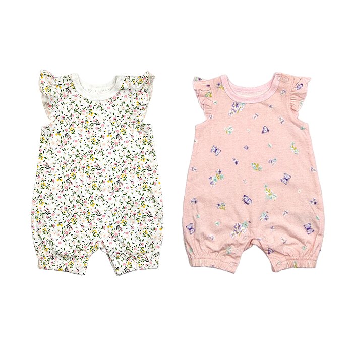 Baby rompers custom full printing pattern baby rompers baby clothes