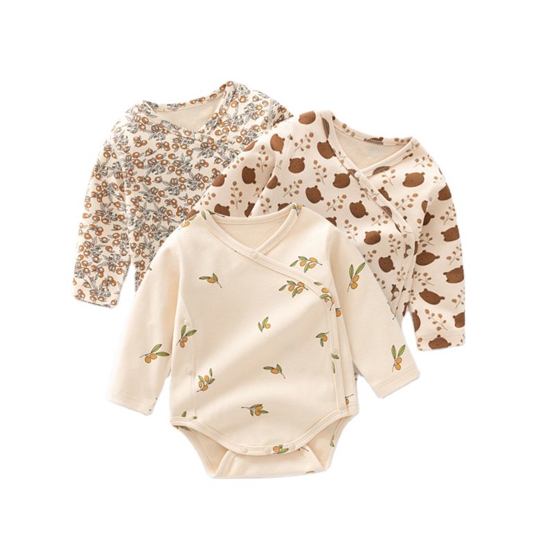 Custom baby romper organic cotton organic cotton rompers bodysuit baby