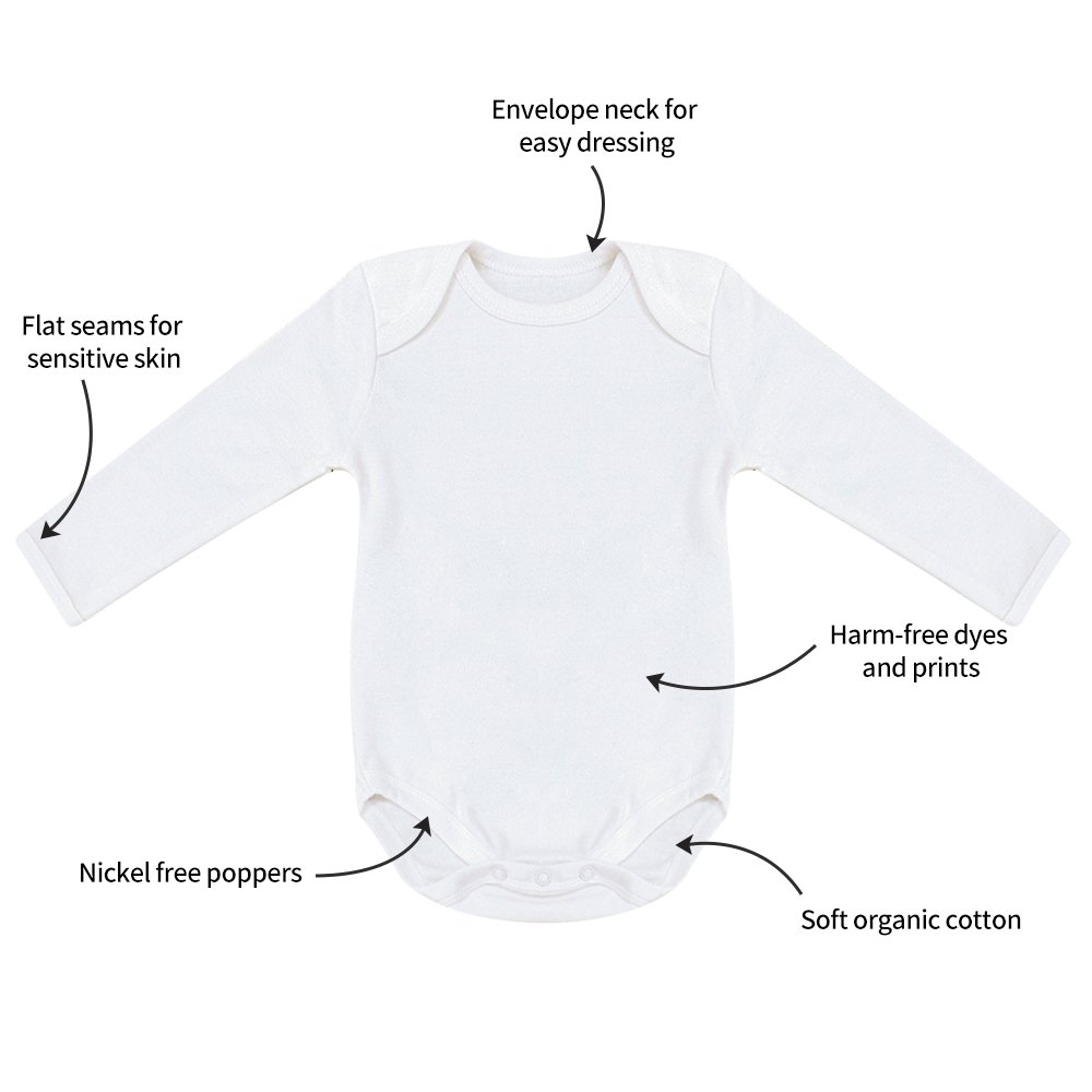 Wholesale Organic Cotton Interlock Baby Strampler Barboteuse White Unisex Short Long Sleeve Baby Summer Bodysuit Romper Onesie