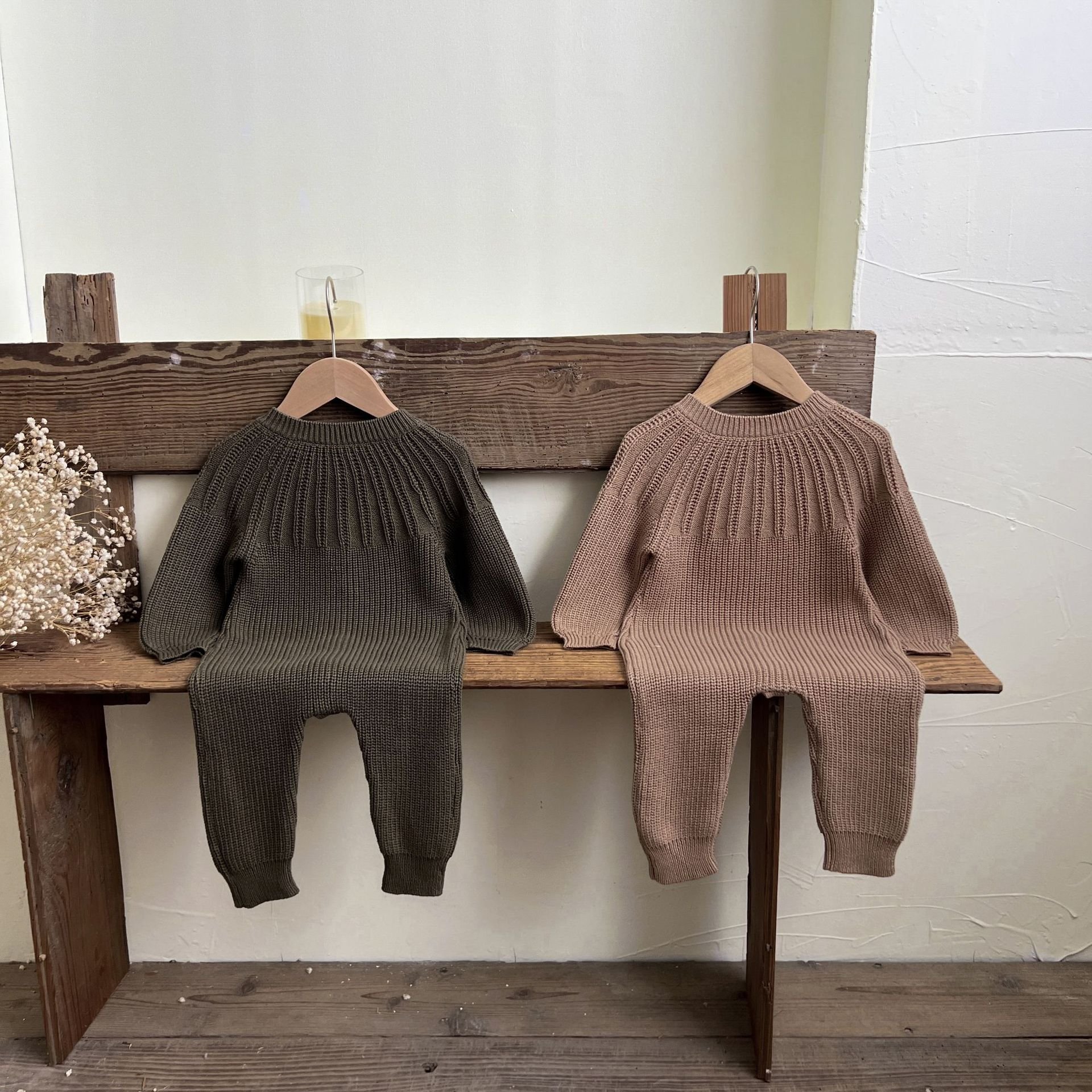 Spring Autumn New Arrival Baby Romper Organic Cotton Sweater Romper Baby Romper