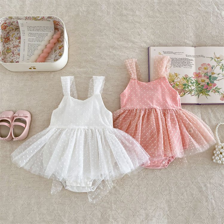 High Quality Boutique Western Girls Boutique Infant Toddler Tutu Dress Baby Romper