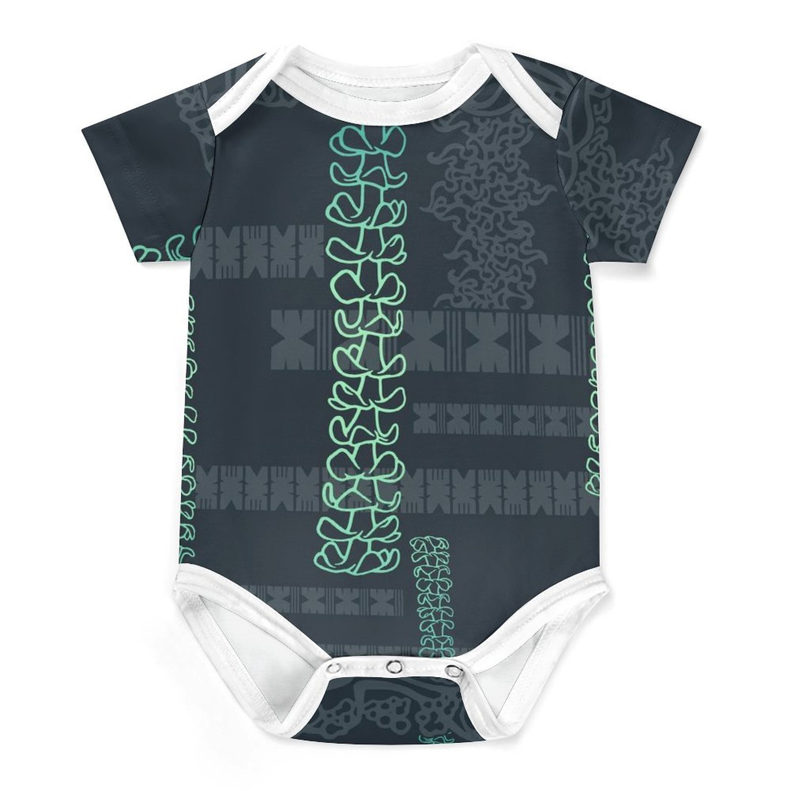 Newborn Baby Onesie Kids Jumpsuit Summer Polynesian Romper 0-24 Months Baby Pajamas Hawaii Flowers Baby Rompers