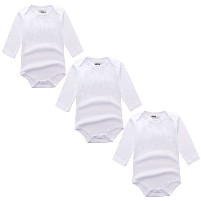 Autumn Newborn Baby Rompers Infant Kids Cotton Long Sleeve Romper Baby Boy Girls Jumpsuits Clothes