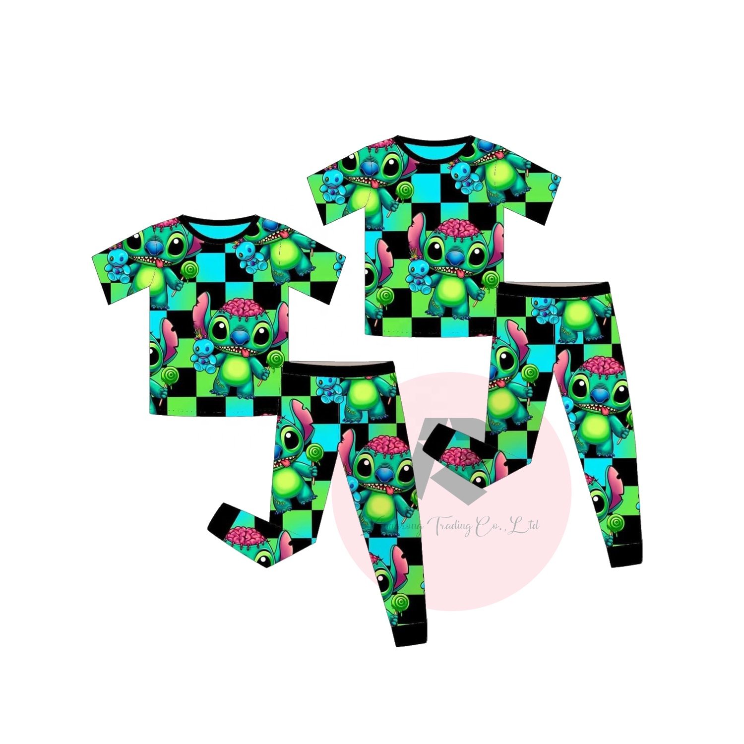 240gsm Thick bamboo Custom Label Newborn bamboo baby rompers Halloween baby pajamas wholesale