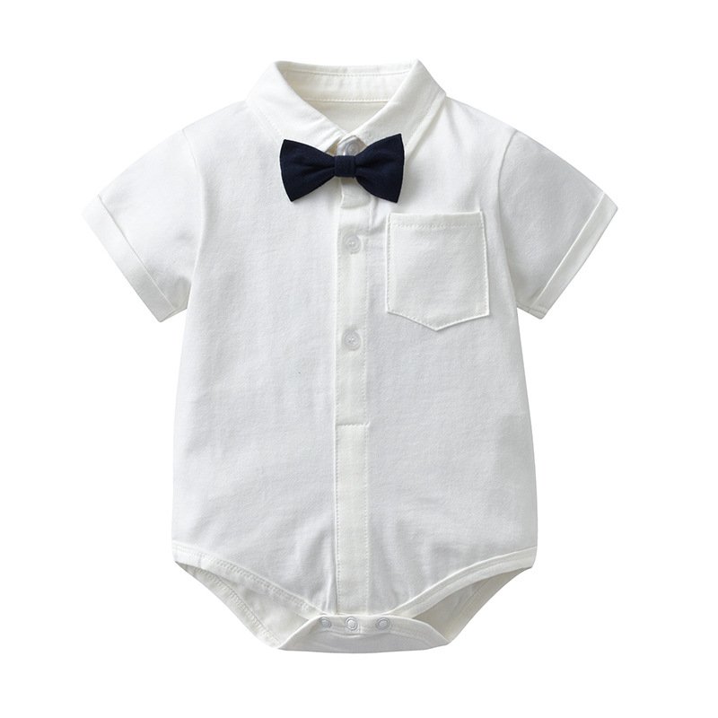 Baby Spring and autumn onesie Birthday clothes newborn clothes baby romper
