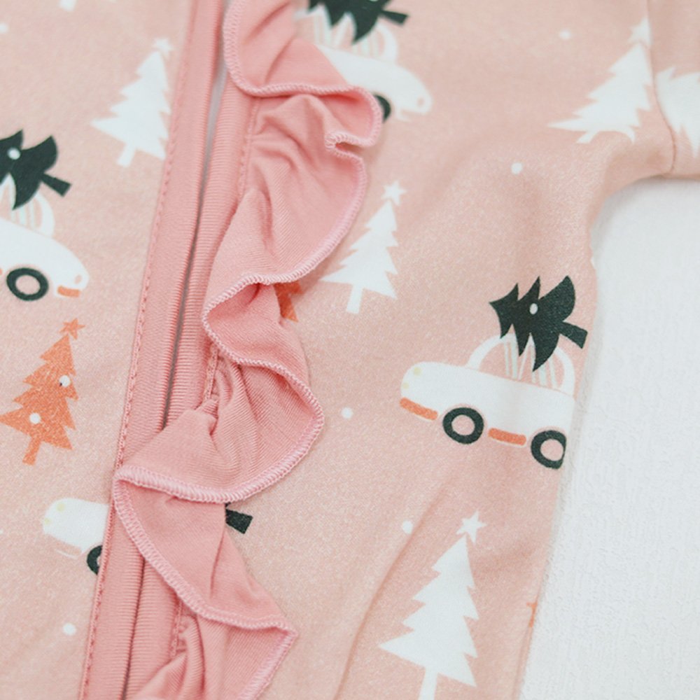 Organic Long Sleeve Baby Zipper Romper Baby Zip Romper Custom Baby Romper