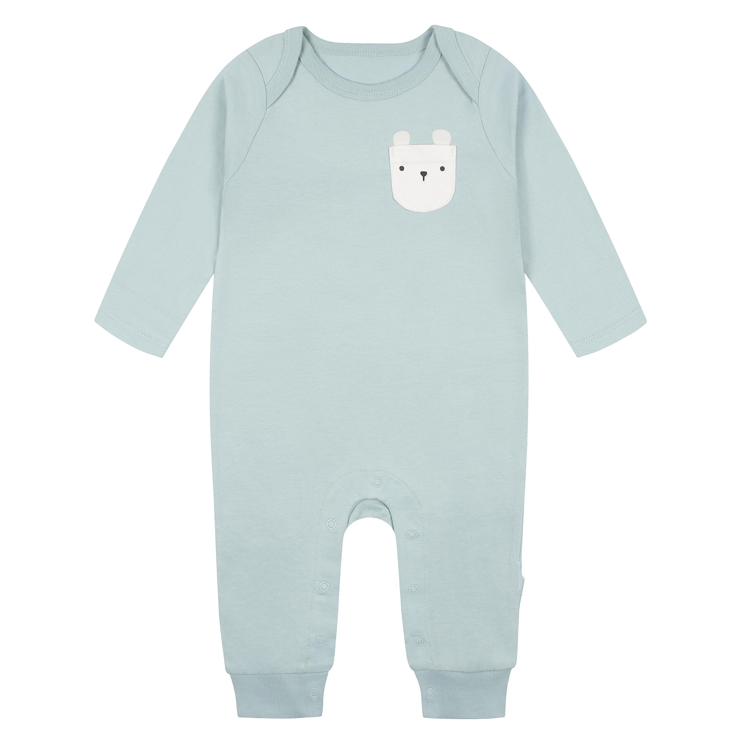 Opportunity knocks but once / Custom Baby Long Sleeves Children's Jumpsuit Bamboo Baby Romper with Zipper Pajamas