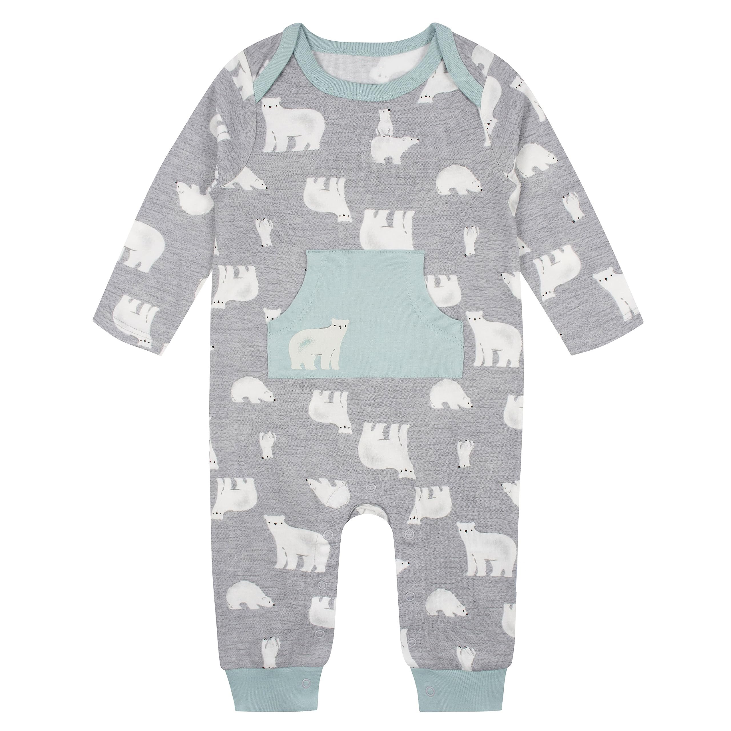 Opportunity knocks but once / Custom Baby Long Sleeves Children's Jumpsuit Bamboo Baby Romper with Zipper Pajamas