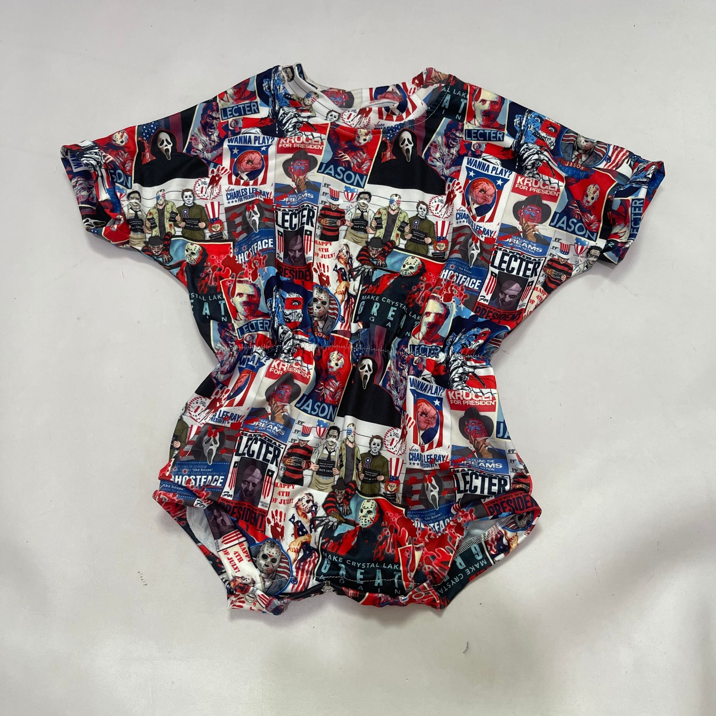 OEM Custom sunflower Print sweater Romper Baby girl summer jumpsuit Newborn Christmas Snowflake on red checked Clothes