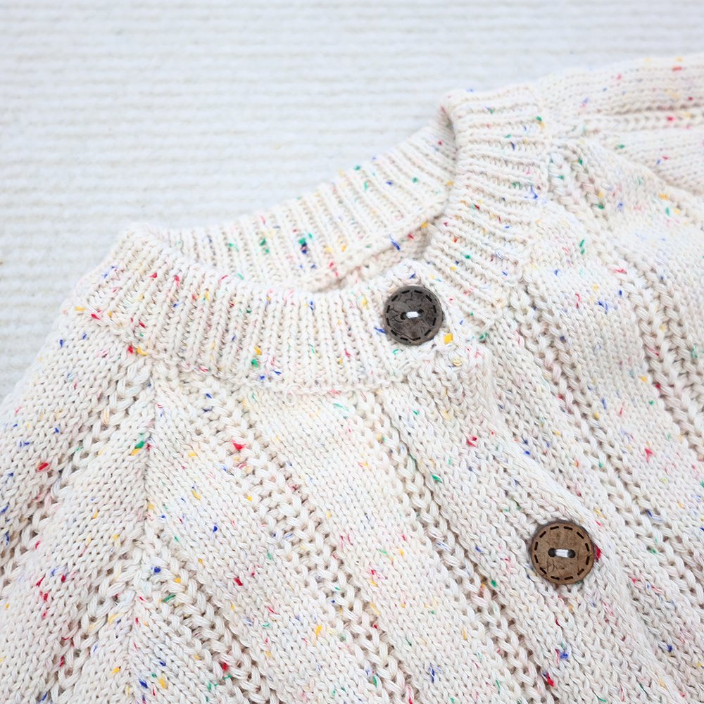 Custom hot sale baby knitted bodysuit winter wear baby girls boys sweater baby rompers