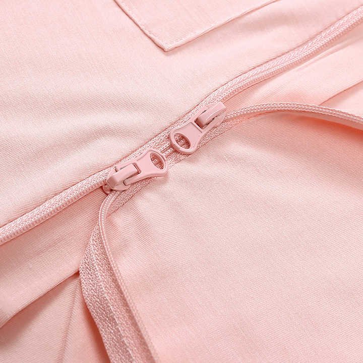 Unisex Custom Newborn Bamboo Spandex Jumpsuit Two-Way Zipper Onesie Pajamas for Boy Girl Wholesale Knitted Fabric Baby Romper