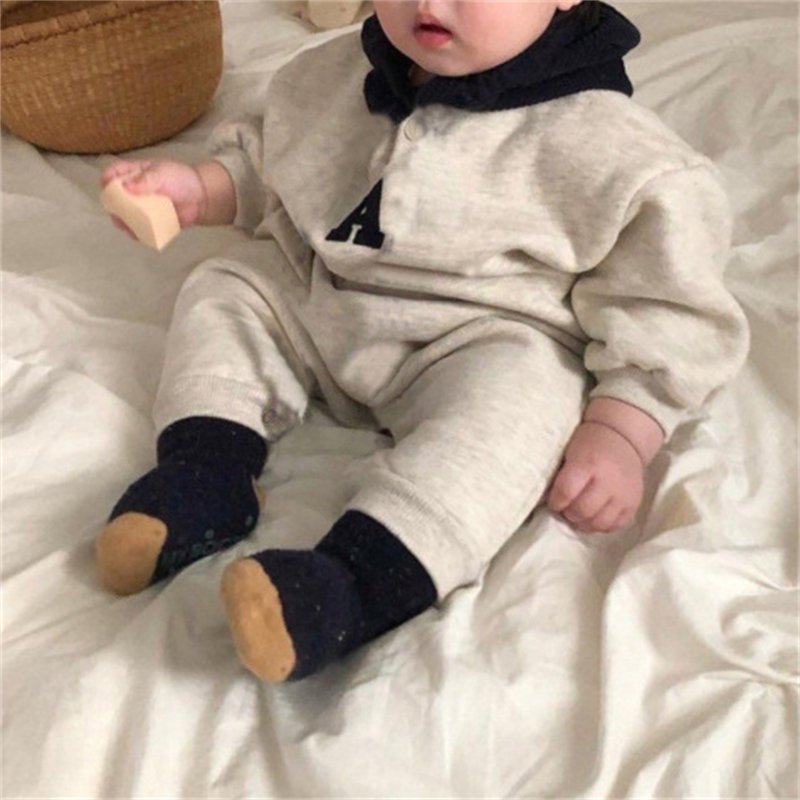 Custom logo Wholesale cotton kids jumpsuit baby baby romper set baby fleece winter clothing bodysuit for onesie