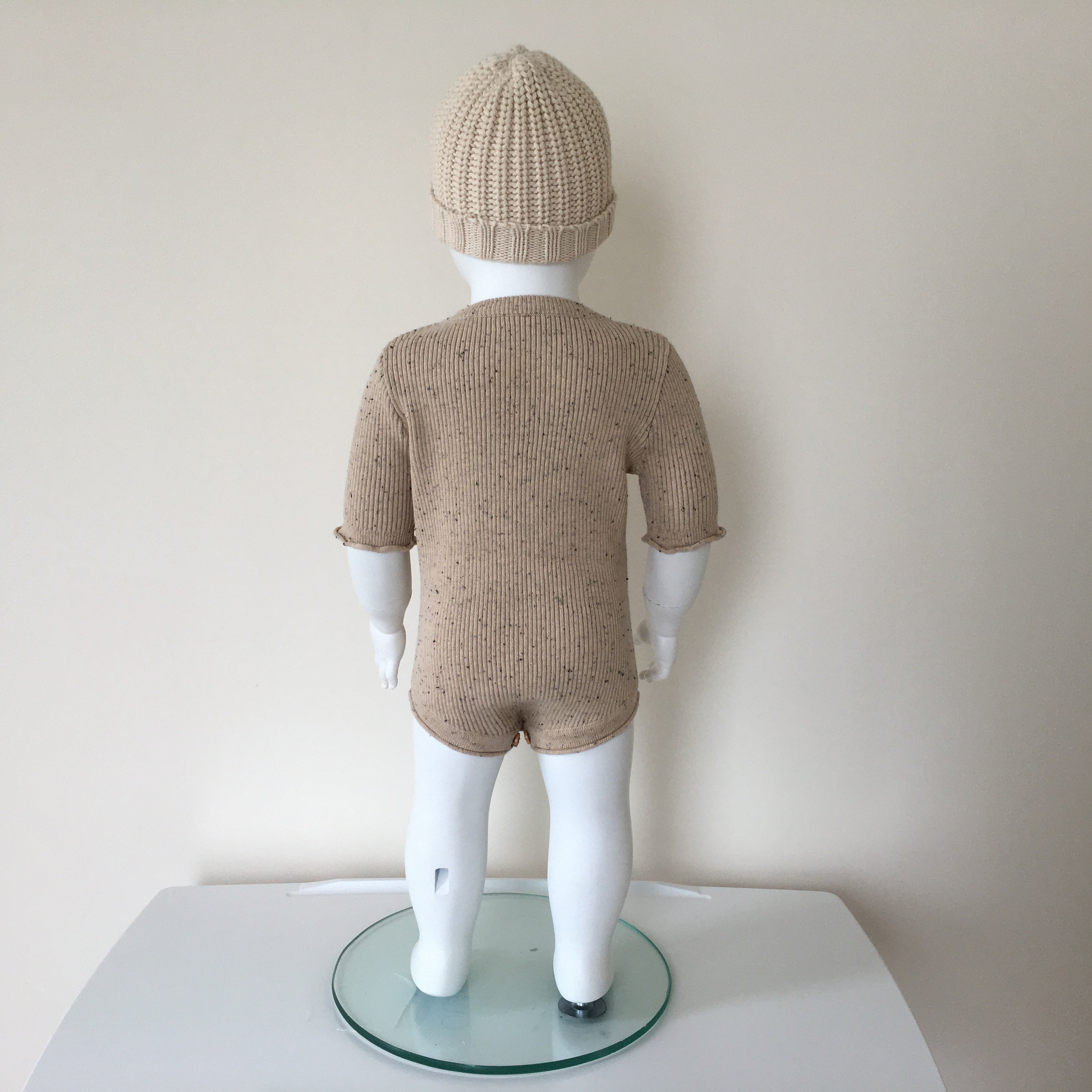 Baby Chunky Sweater Romper Infant Knit Jumpsuits Baby Romper Cotton Sweater