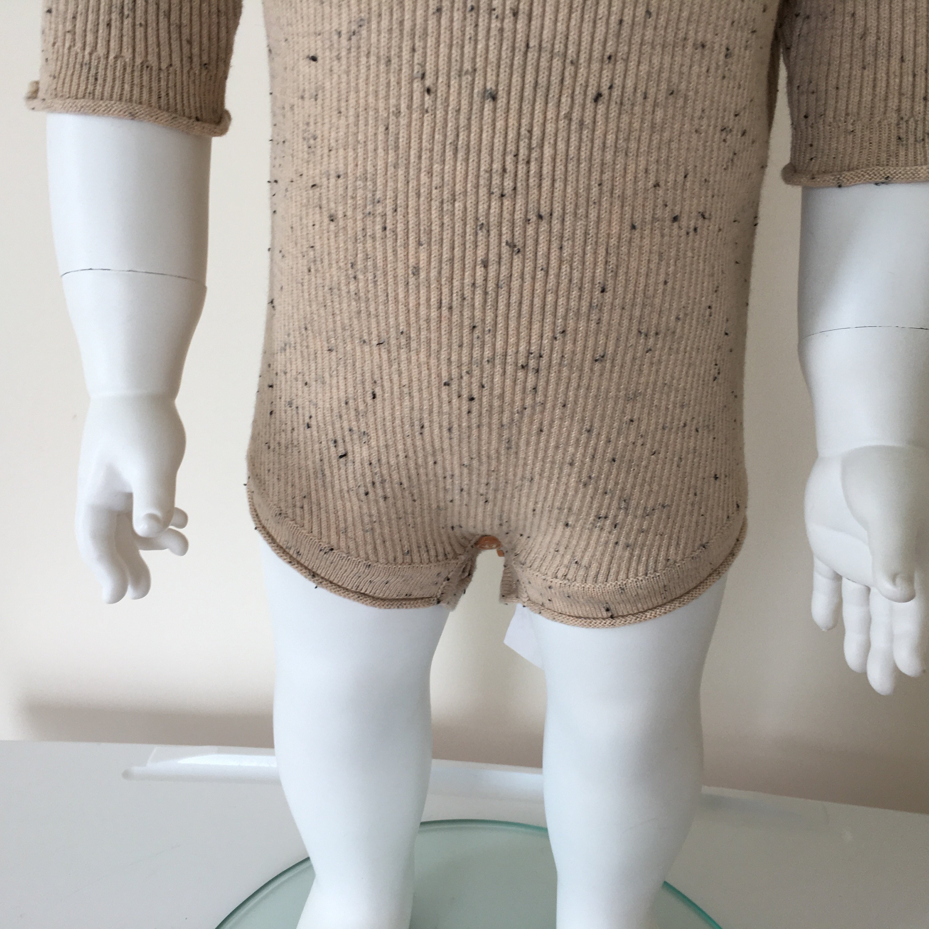 Baby Chunky Sweater Romper Infant Knit Jumpsuits Baby Romper Cotton Sweater