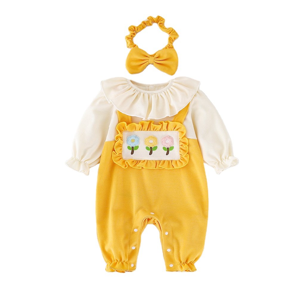 2024 New Autumn Baby Rompers Baby Fashion Cute Cotton Rompers Infants one-piece Jumpsuit Baby Clothes
