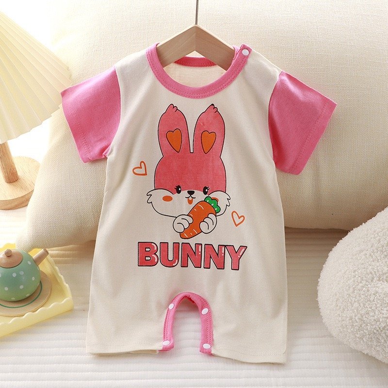 New Born Infant Clothes 100% Cotton Summer Baby Clothes Rompers Boy Girl Baby Bodysuit Baby Rompers