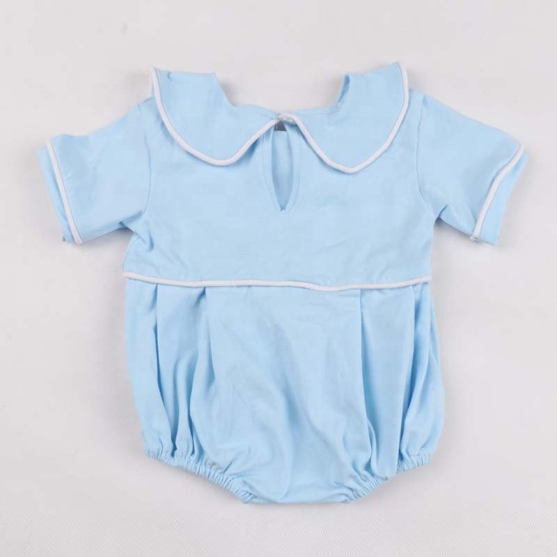 custom baby jumpsuits romper spandex&cotton baby romper with logo 18 months shorts sleeves infant baby solid romper