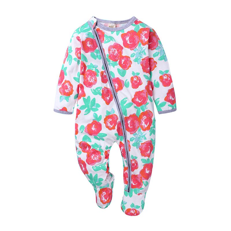 Custom Design Cute Soft Romper Clothes Long Sleeve Baby Romper Wholesale