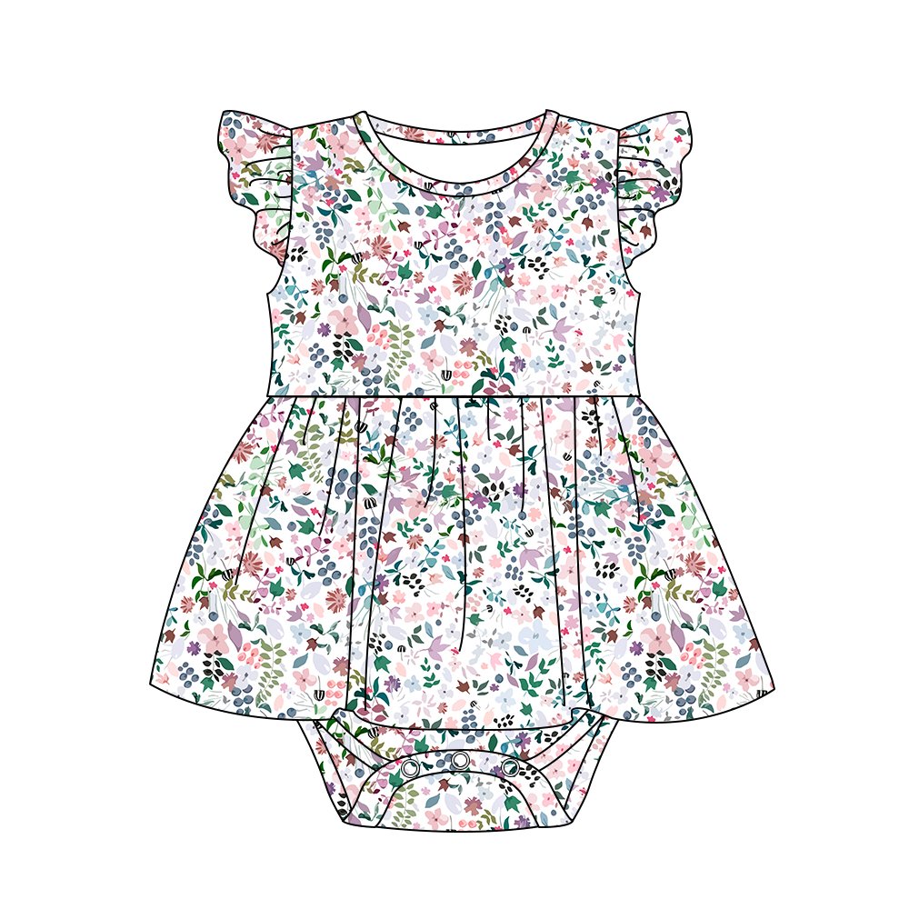 Wholesale Cozy Loose-Fit Soft Colorful Baby Onesie Comfortable Organic Cotton Baby Rompers