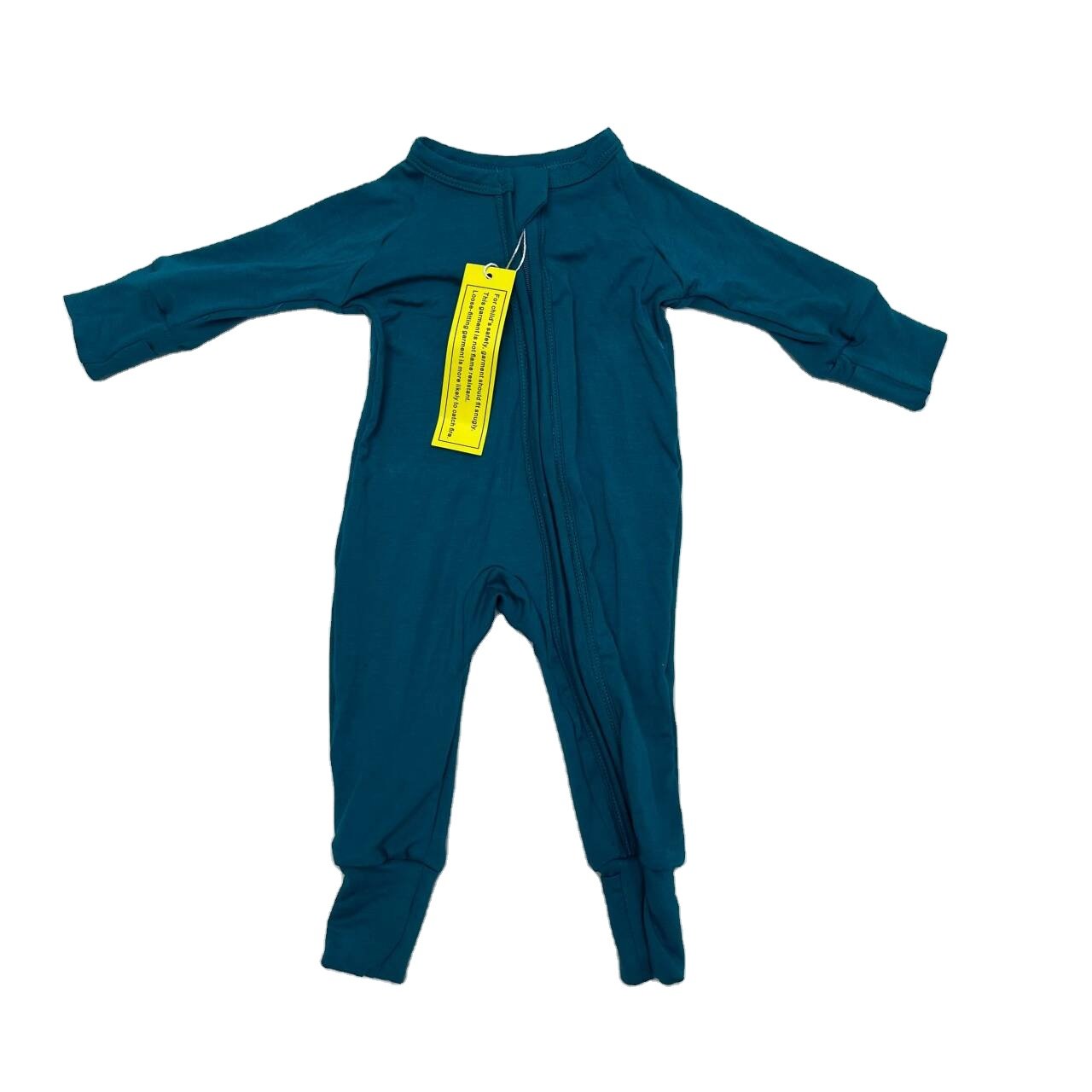 Qingli OEM Milk Silk Cotton Bamboo Baby Clothes Pajamas Zippy Custom Print Baby Romper