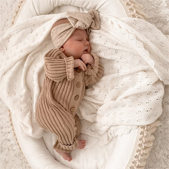 Baby autumn jumpsuit infant long sleeve button body suit rompers baby knitted jumpsuits winter