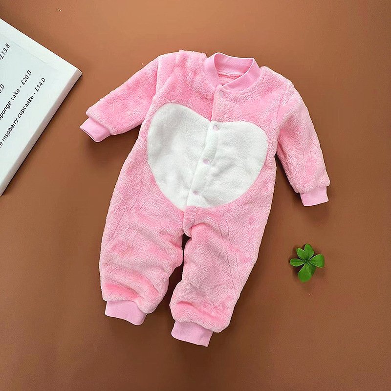 Baby Clothes Spring And Autumn Styles Boys And Girls Baby Rompers 0-1-2 Years Old Baby Jumpsuits Newborn Home Crawling Clothes