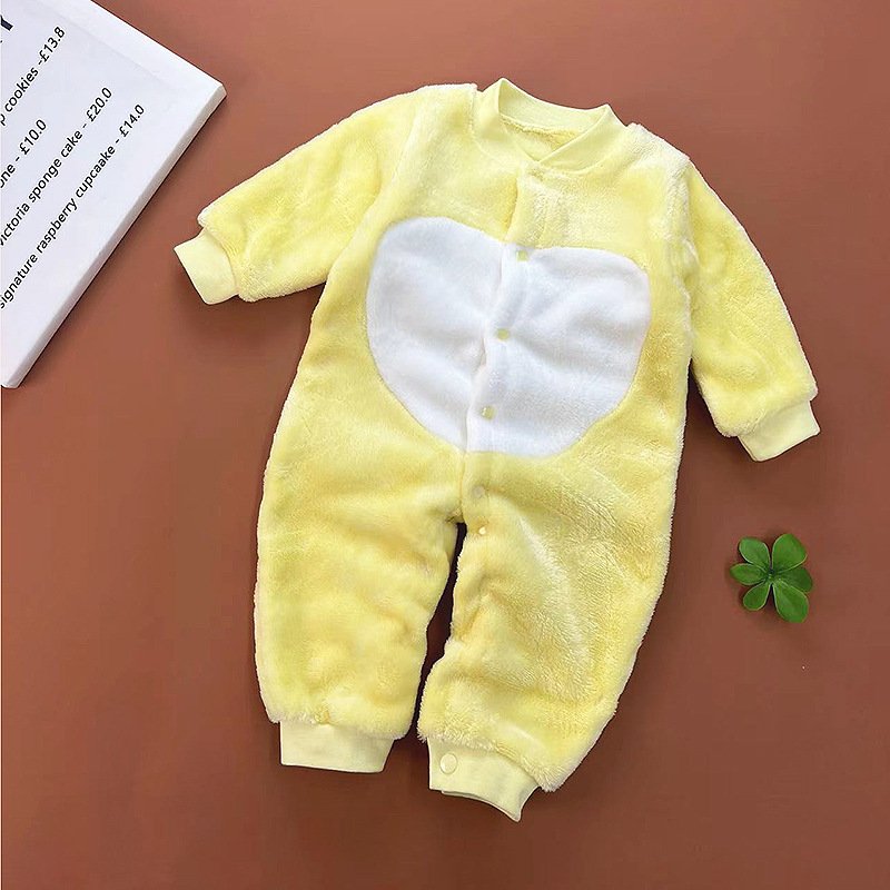 Baby Clothes Spring And Autumn Styles Boys And Girls Baby Rompers 0-1-2 Years Old Baby Jumpsuits Newborn Home Crawling Clothes